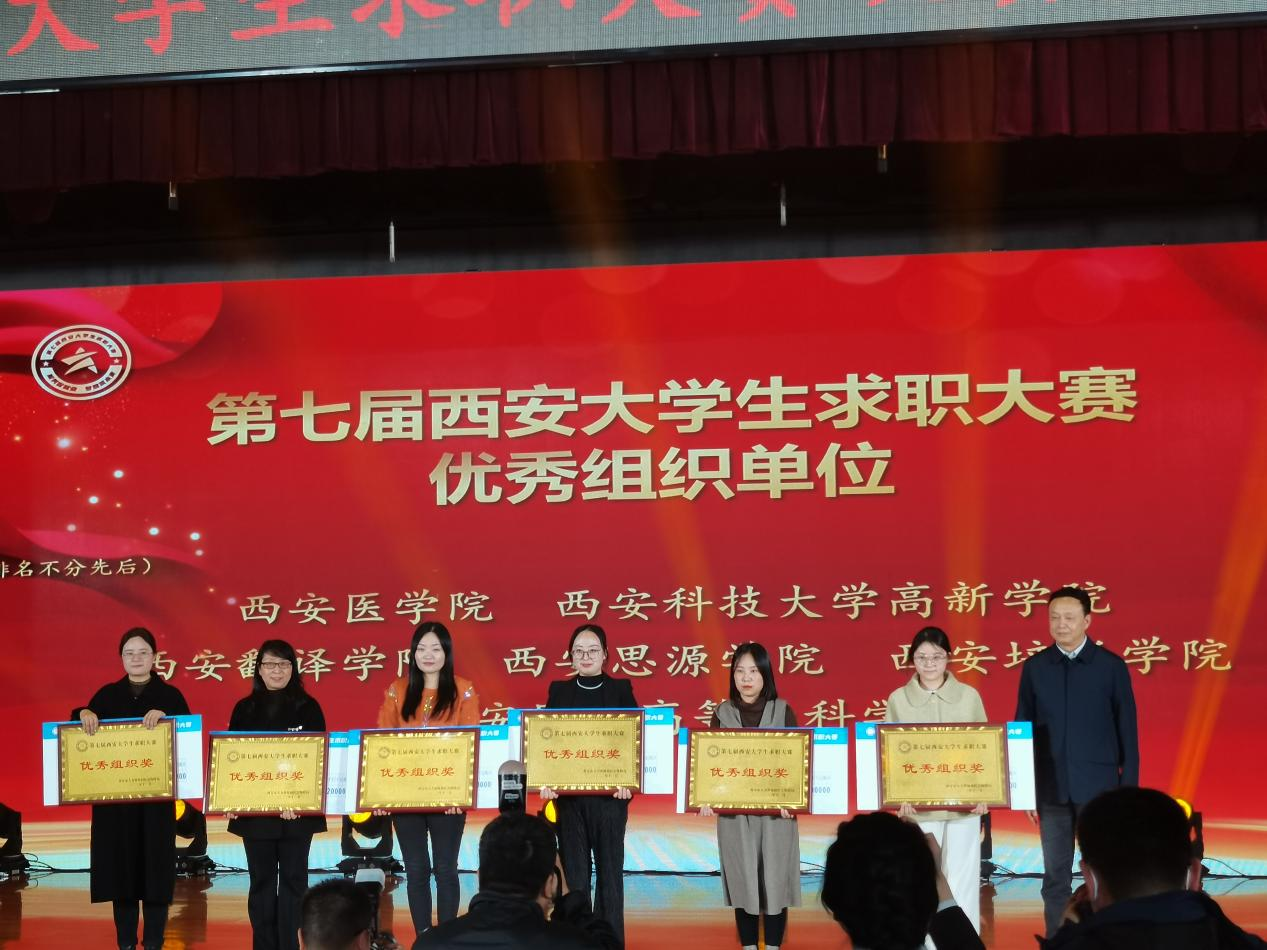 【喜報】我院學子在第七屆西安市大學生求職大賽中獲得多項榮譽